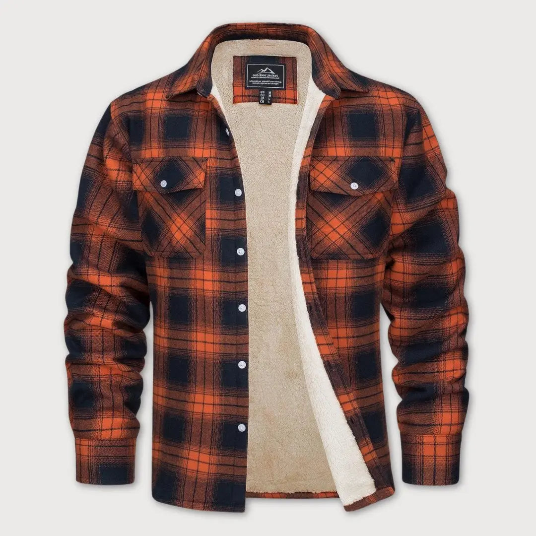 Men's Fleece Lined Jacket Modern