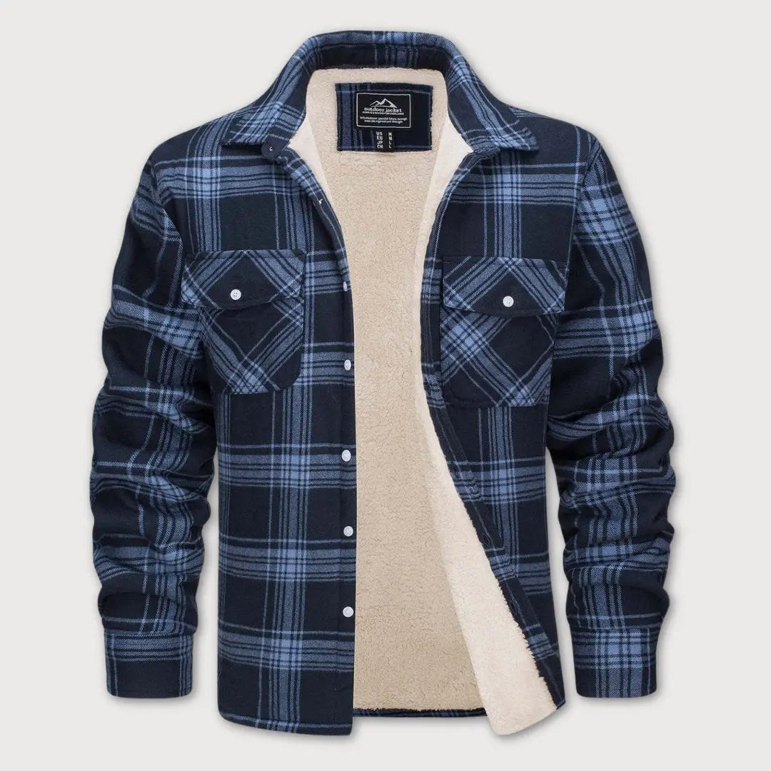Men's Fleece Lined Jacket Modern