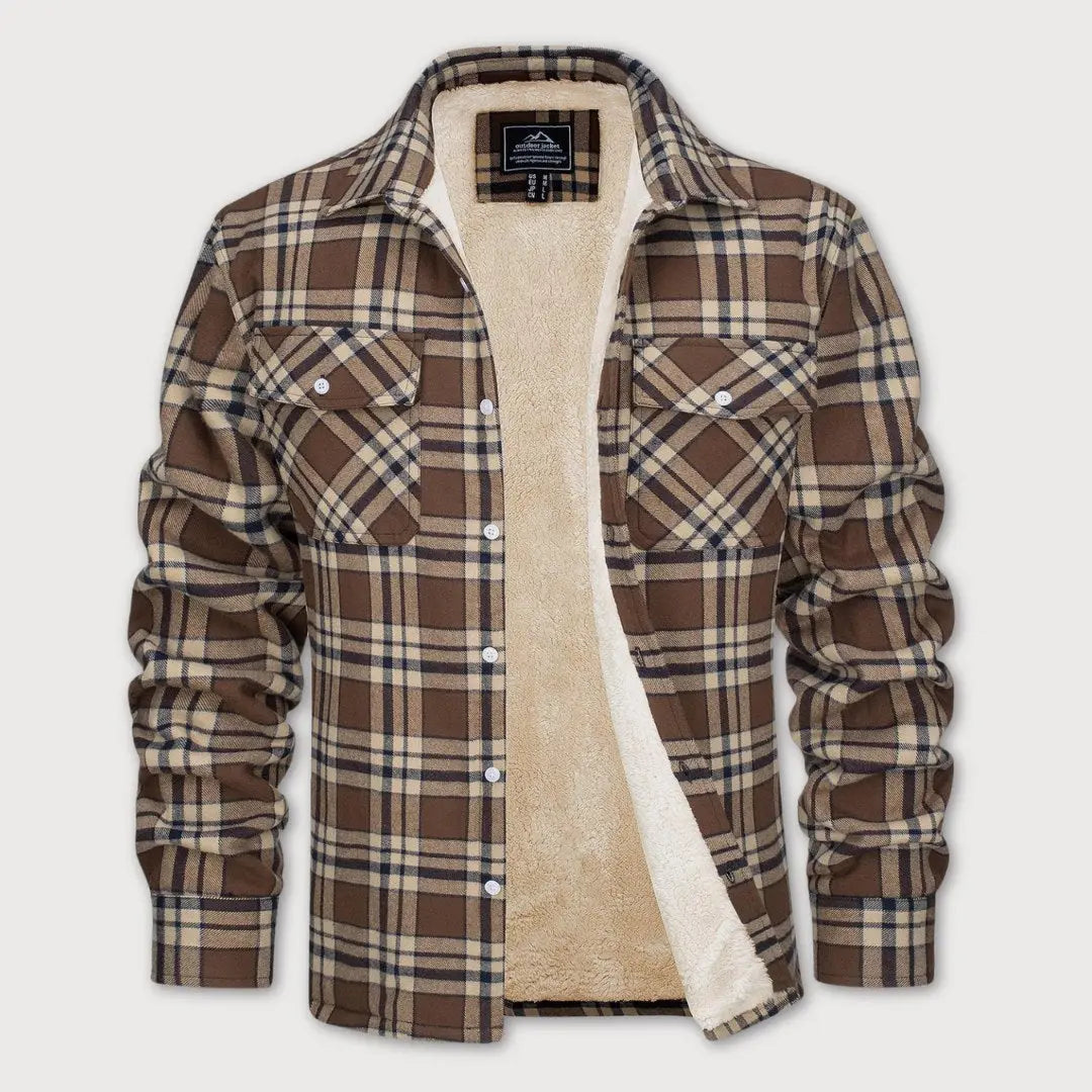 Men's Fleece Lined Jacket Modern