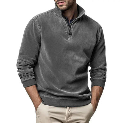 Men's Fleece Sweater Vintage Design