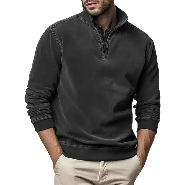 Men's Fleece Sweater Vintage Design