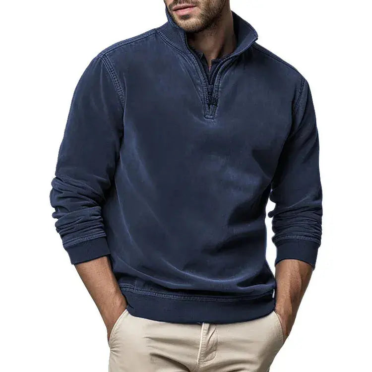 Men's Fleece Sweater Vintage Design