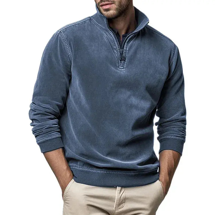 Men's Fleece Sweater Vintage Design