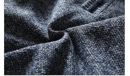 Men's Fleece Sweater With Half Zipper Casual Style