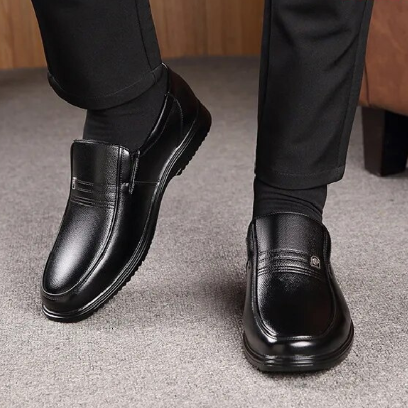 Men's Genuine Cow Leather Loafers with Comfortable Fit