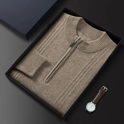 Men's Half Zip Cardigan Casual