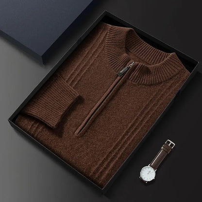 Men's Half Zip Cardigan Casual