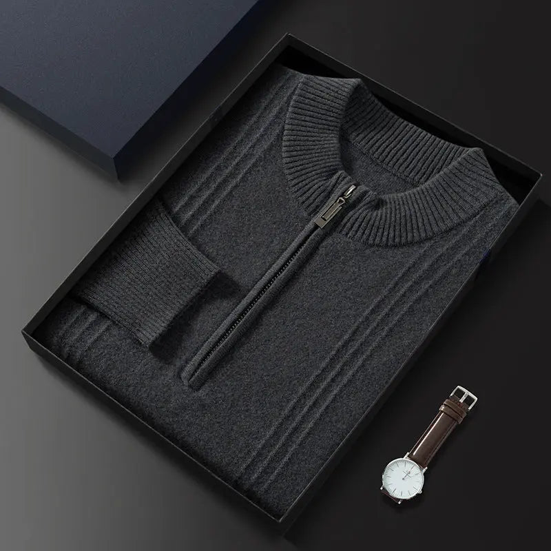 Men's Half Zip Cardigan Casual