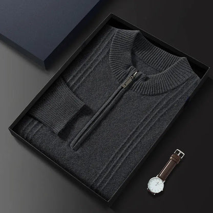 Men's Half Zip Cardigan Casual