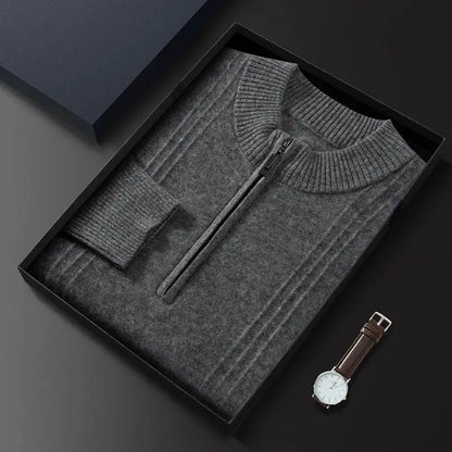 Men's Half Zip Cardigan Casual