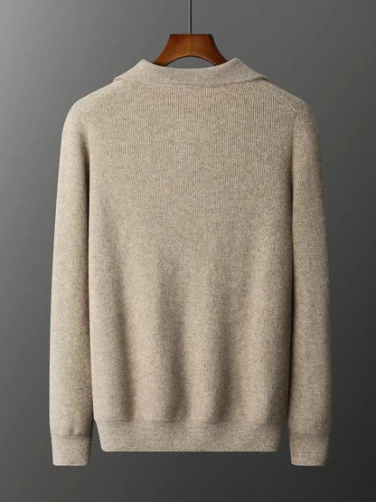 Men's Half Zip Casual Sweater