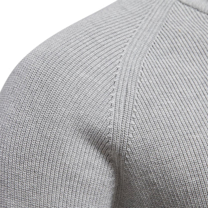 Men's Half Zip Sweater Casual Style Modern Fit