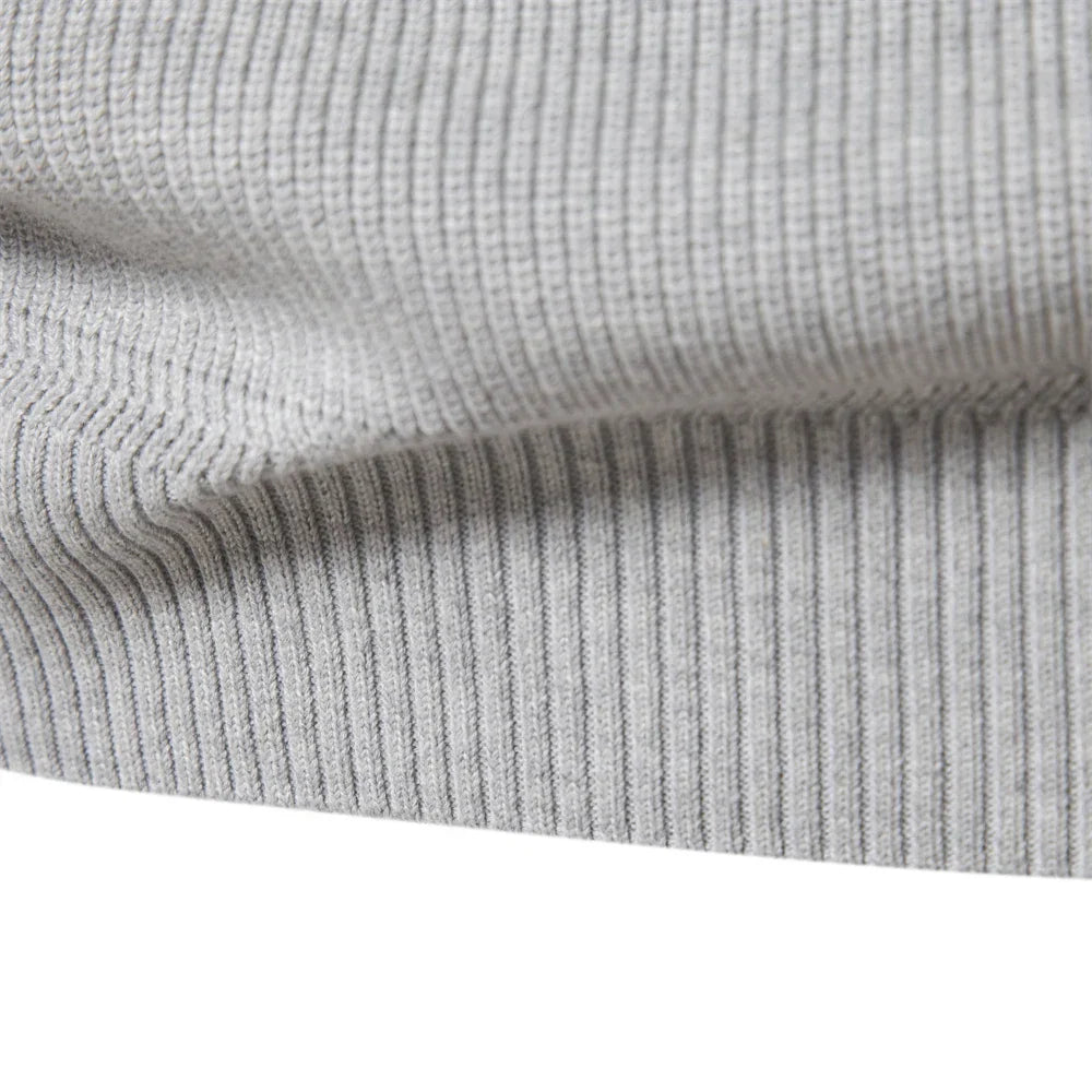 Men's Half Zip Sweater Casual Style Modern Fit