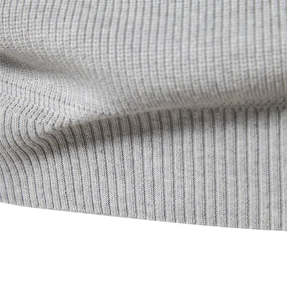 Men's Half Zip Sweater Casual Style Modern Fit