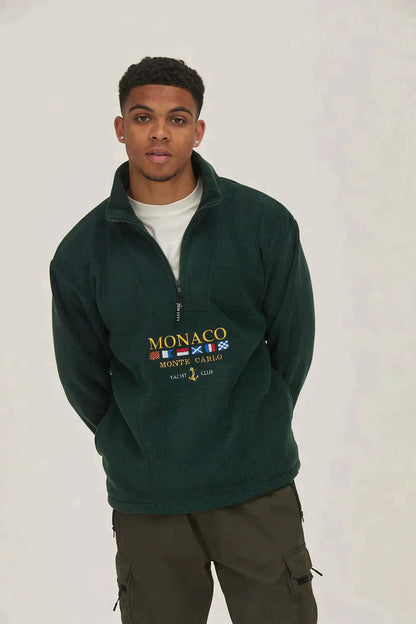 Men's Half Zip Sweater Timeless Elegance