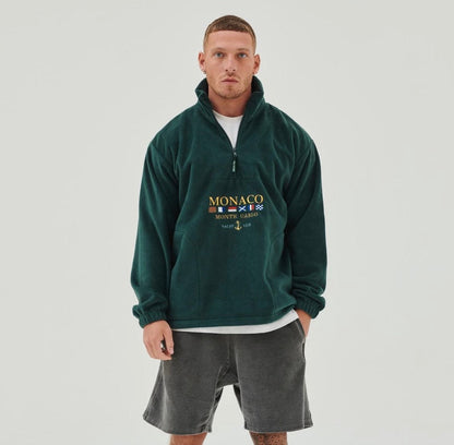Men's Half Zip Sweater Timeless Elegance