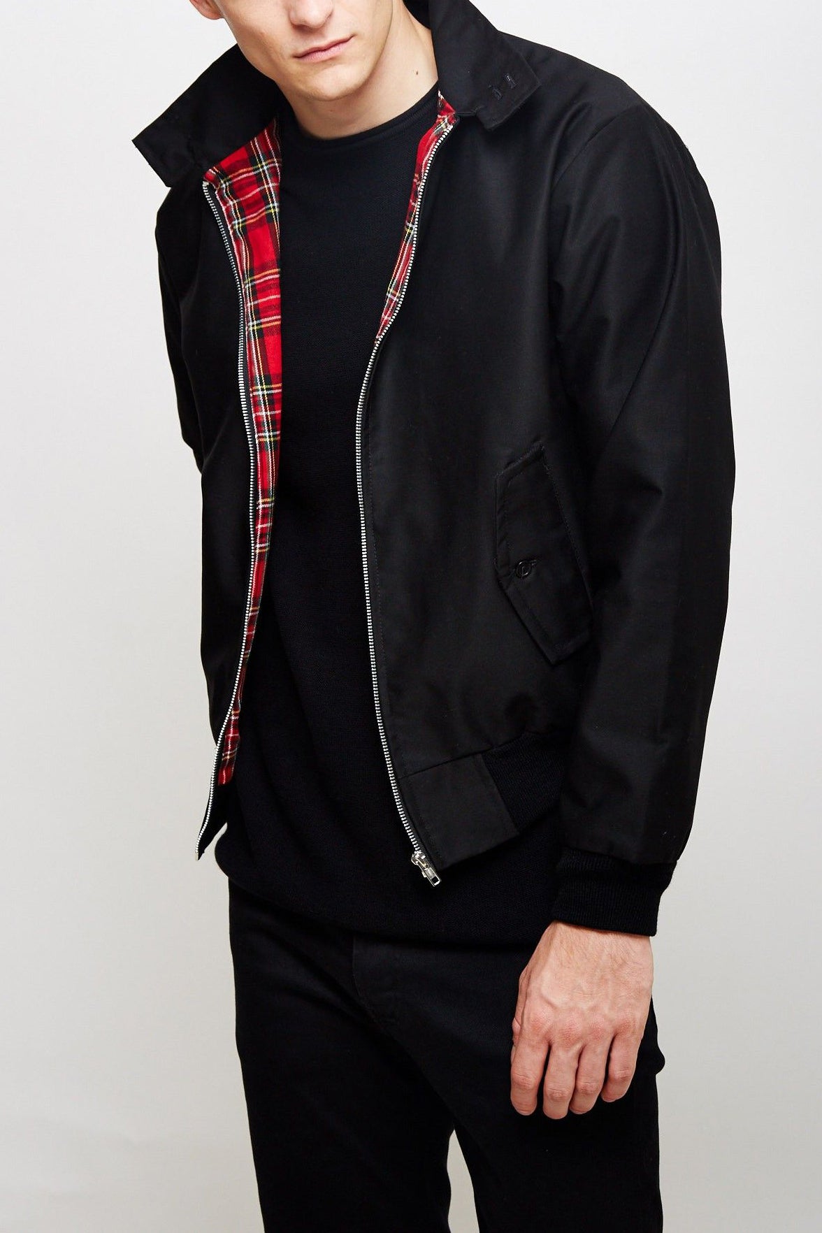 Men's Harrington Jacket Casual Style