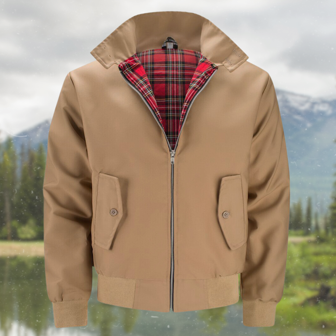 Men's Harrington Jacket Casual Style