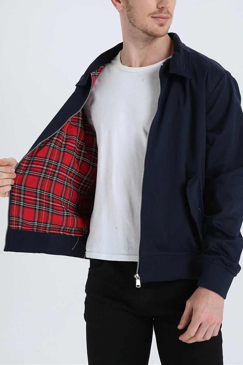 Men's Harrington Jacket Casual Style