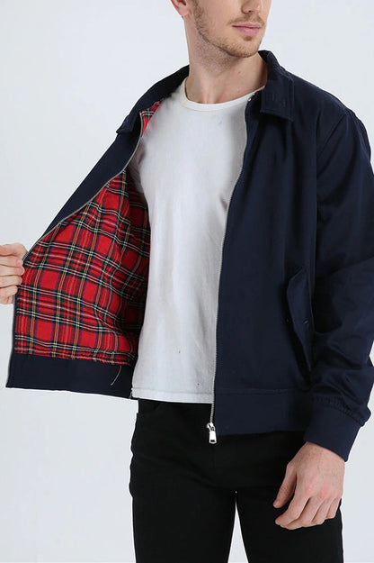 Men's Harrington Jacket Casual Style