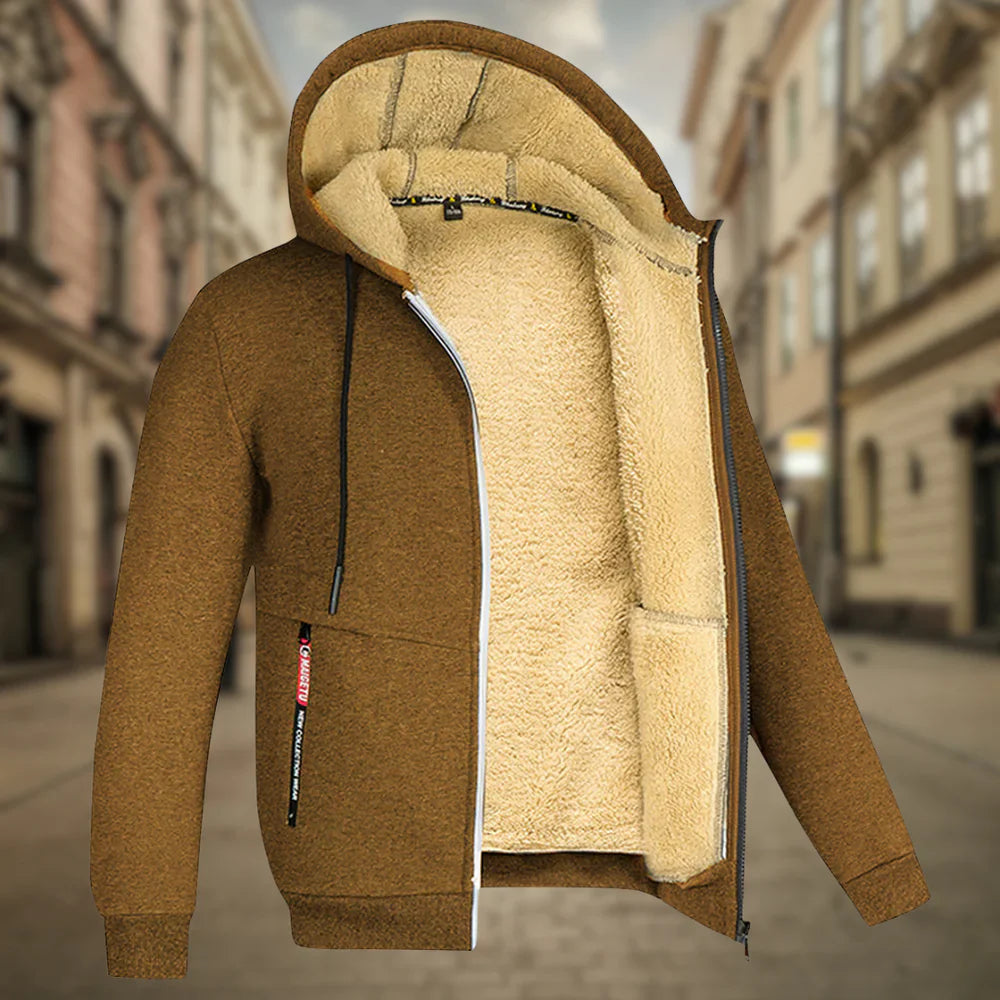 Men's Hooded Jacket Casual Style
