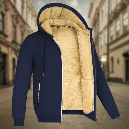 Men's Hooded Jacket Casual Style