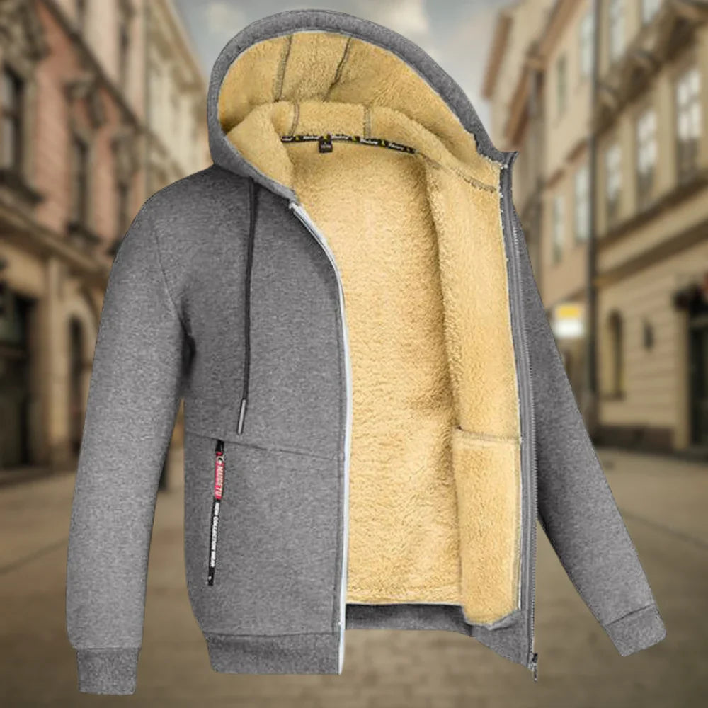 Men's Hooded Jacket Casual Style