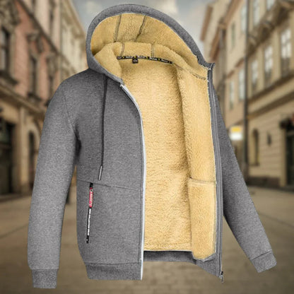 Men's Hooded Jacket Casual Style