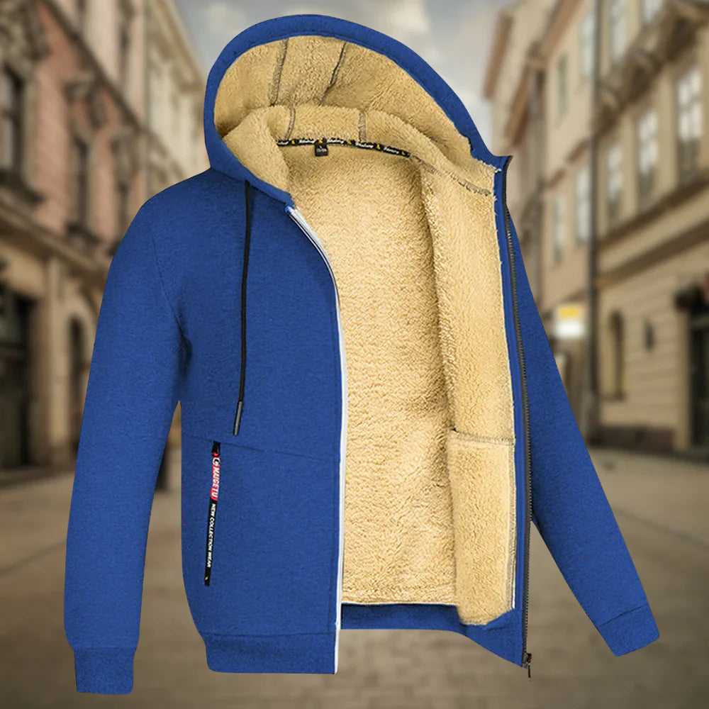 Men's Hooded Jacket Casual Style