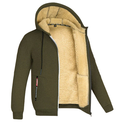 Men's Hooded Jacket Casual Style