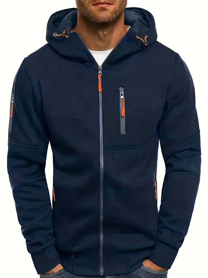 Men's Hoodie Casual Style Breathable Cotton Modern Fit