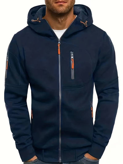 Men's Hoodie Casual Style Breathable Cotton Modern Fit