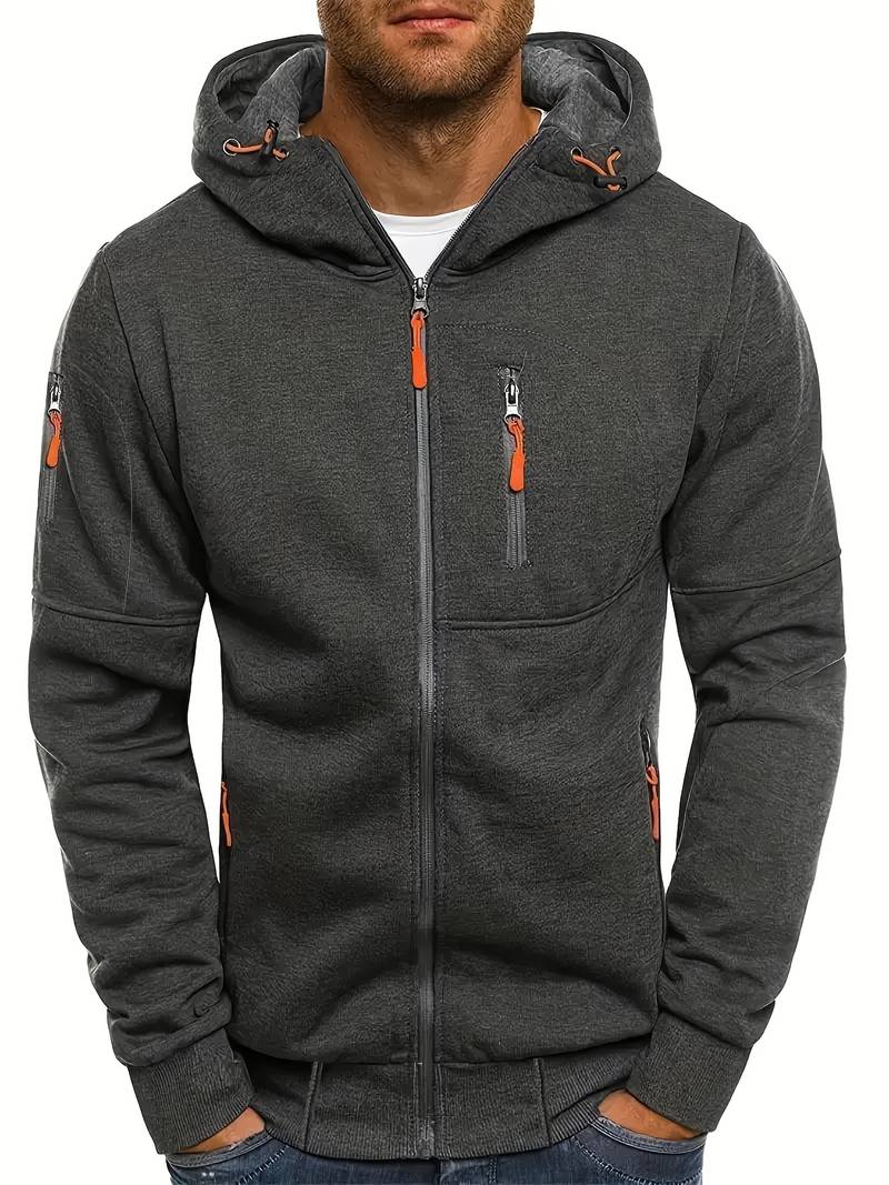 Men's Hoodie Casual Style Breathable Cotton Modern Fit