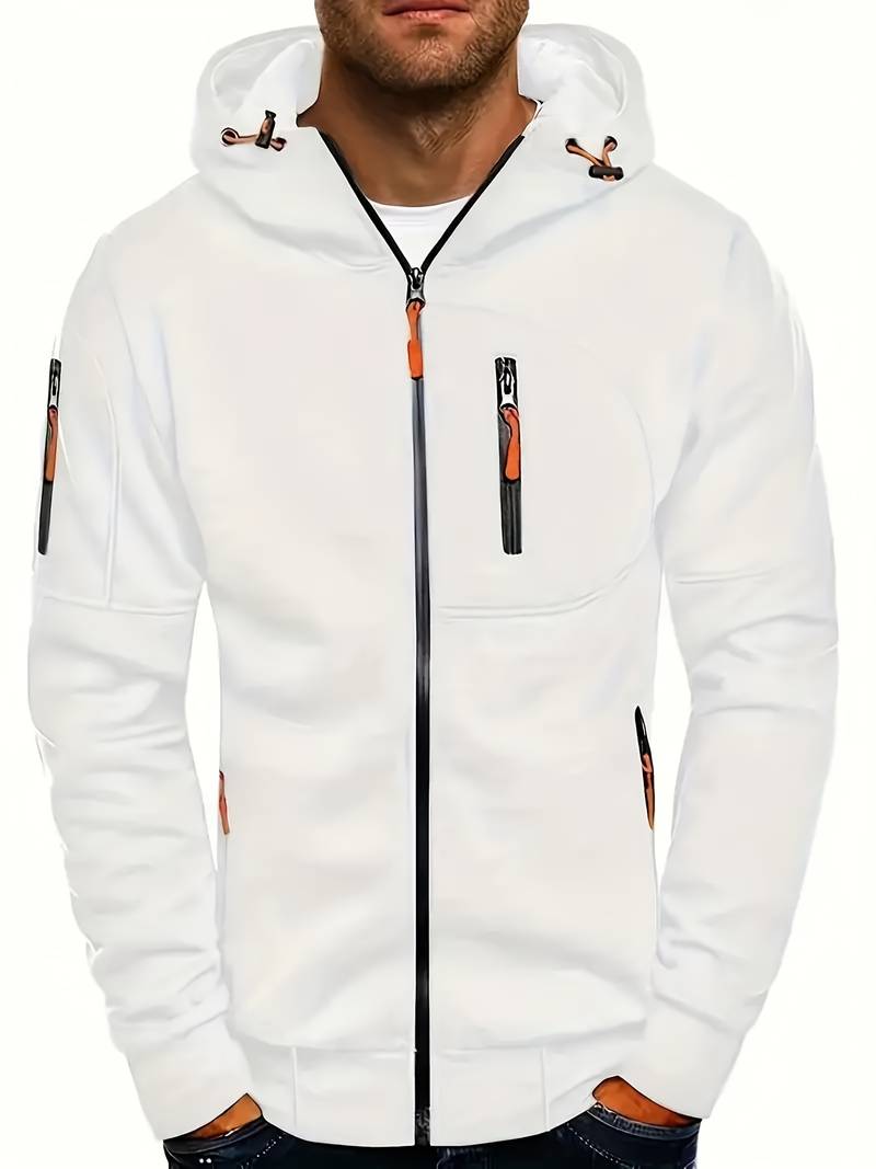 Men's Hoodie Casual Style Breathable Cotton Modern Fit