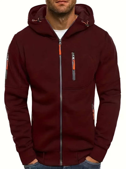 Men's Hoodie Casual Style Breathable Cotton Modern Fit