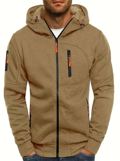 Men's Hoodie Casual Style Breathable Cotton Modern Fit