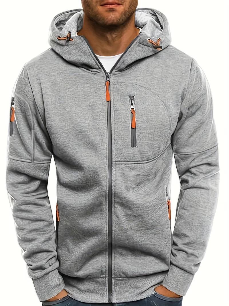 Men's Hoodie Casual Style Breathable Cotton Modern Fit