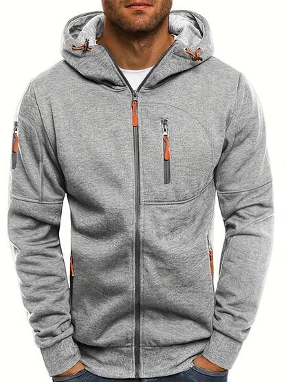 Men's Hoodie Casual Style Breathable Cotton Modern Fit