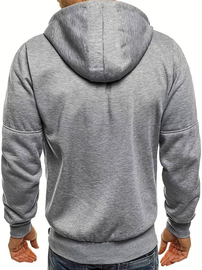Men's Hoodie Casual Style Breathable Cotton Modern Fit