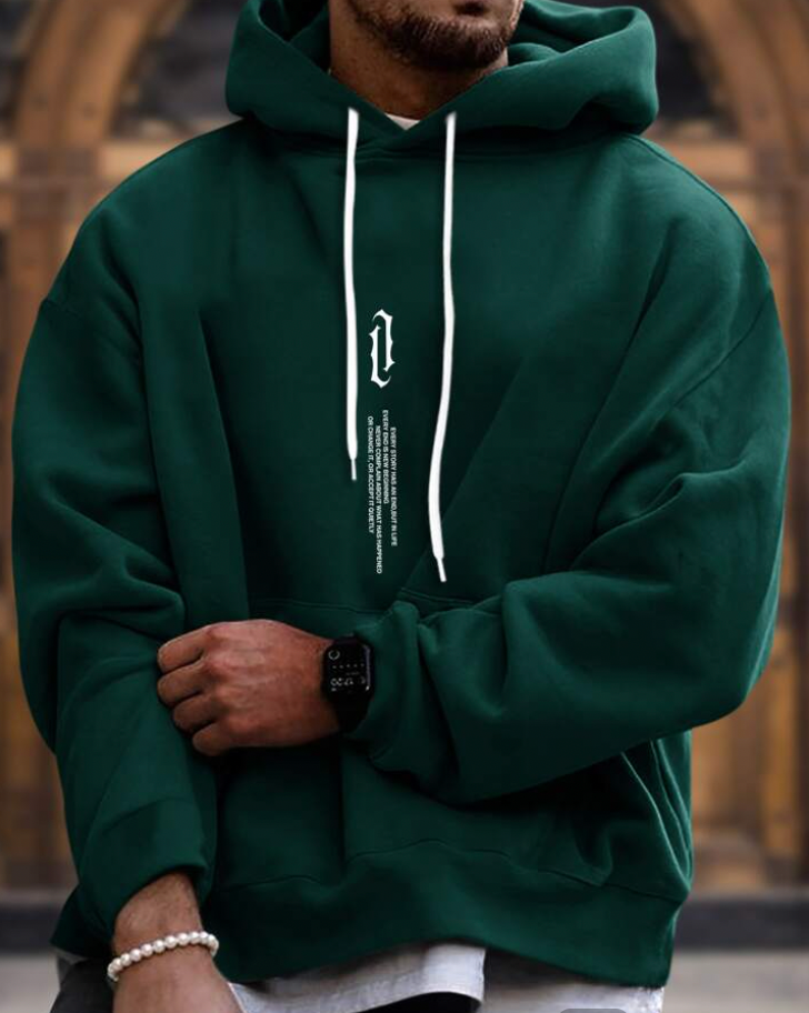 Men's Hoodie Fashionable Style Soft Material