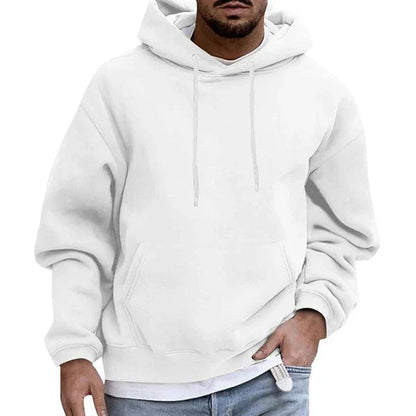 Men's Hoodie With Practical Pockets Soft Fabric Loose Fit