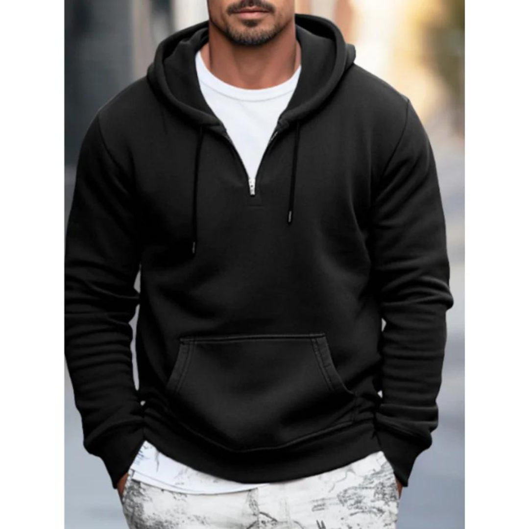 Men's Hoodie with Kangaroo Bag for Relaxed Style