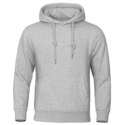 Men's Hoodie with Kangaroo Bag for Relaxed Style