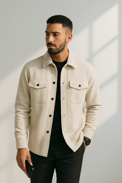 Men's Jacket Casual Breathable Material Spring-Summer