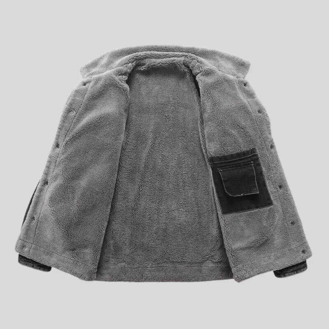 Men's Jacket Durable for Construction Activities