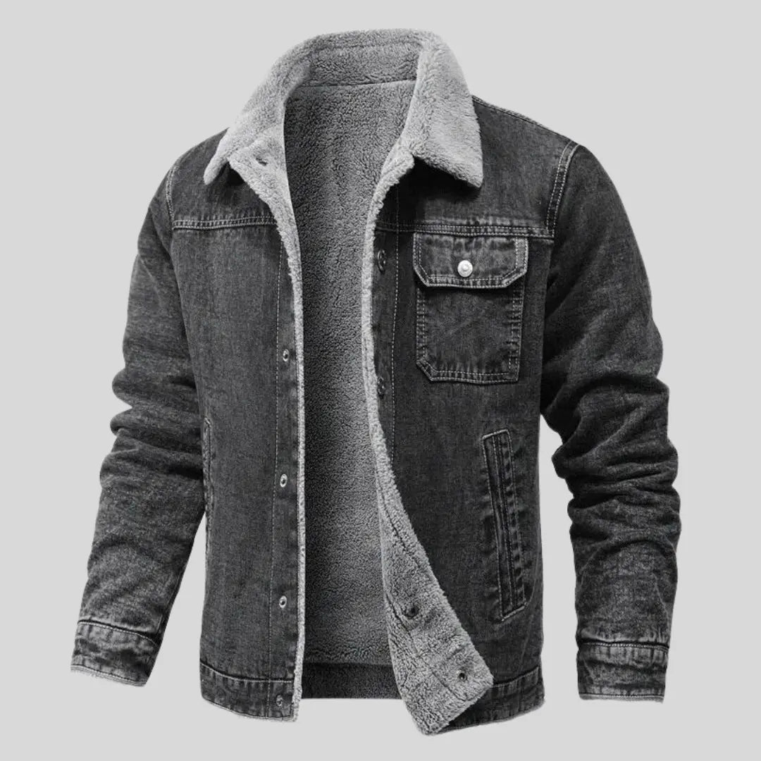 Men's Jacket Durable for Construction Activities