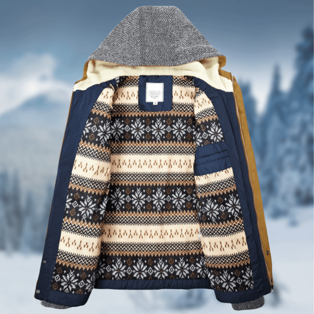 Men's Jacket Elegant Warmth High Quality Fabric