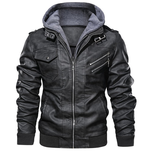 Men's Jacket Elegant Waterproof Polyester Blend