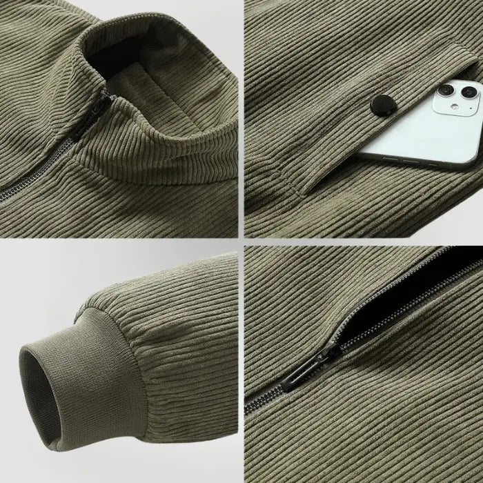Men's Jacket Intermediate Jacket Manchester Style With Practical Pockets