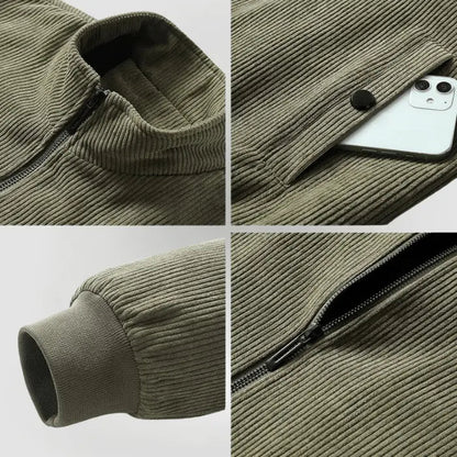 Men's Jacket Intermediate Jacket Manchester Style With Practical Pockets